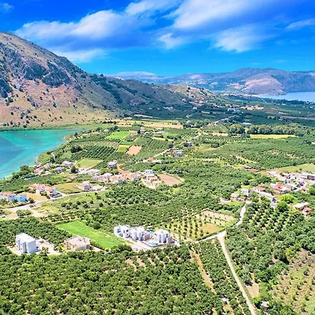 Cretan Breeze Villa Heated Pool Dhramia Exterior photo